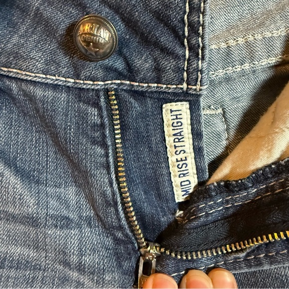 Ariat Real Denim Women's WesternBootcut Jeans Size 26R Cowgirl Medium Wash - Picture 5 of 10